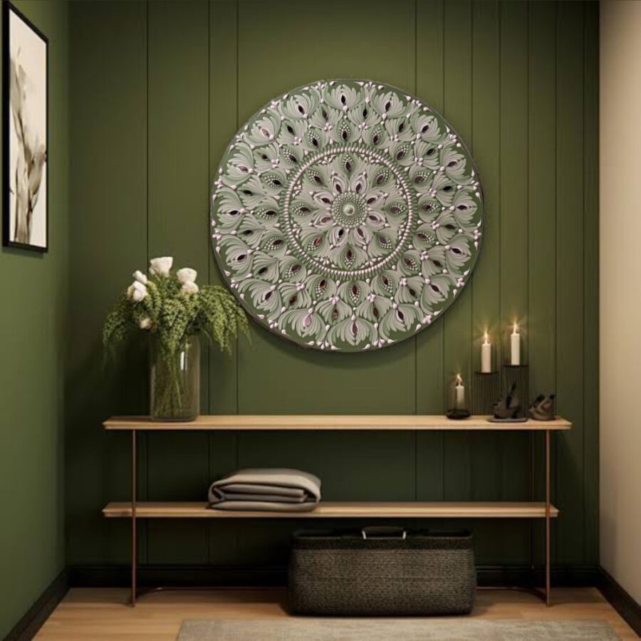 Minted Serenity Mandala Wall Art | The Magical Yantra