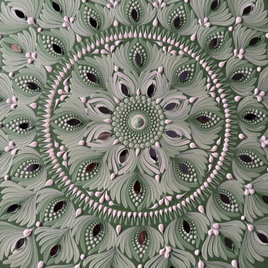 Minted Serenity Mandala Wall Art | The Magical Yantra