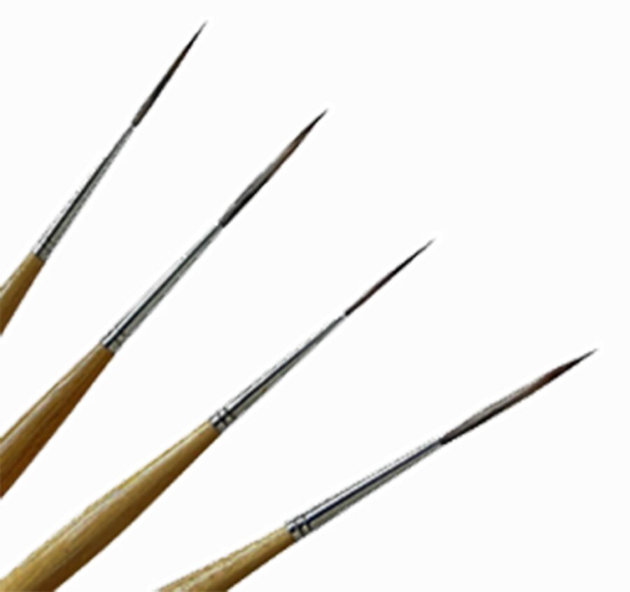 Long Liner Brushes for Mandala Painting - Image 2